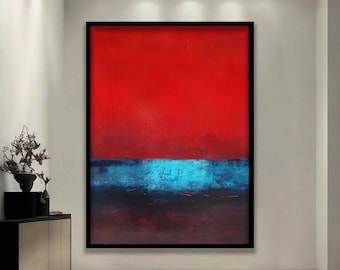 Mark Rothko Reproduction Blue Orange and Red Mark Rothko 1961 Mark