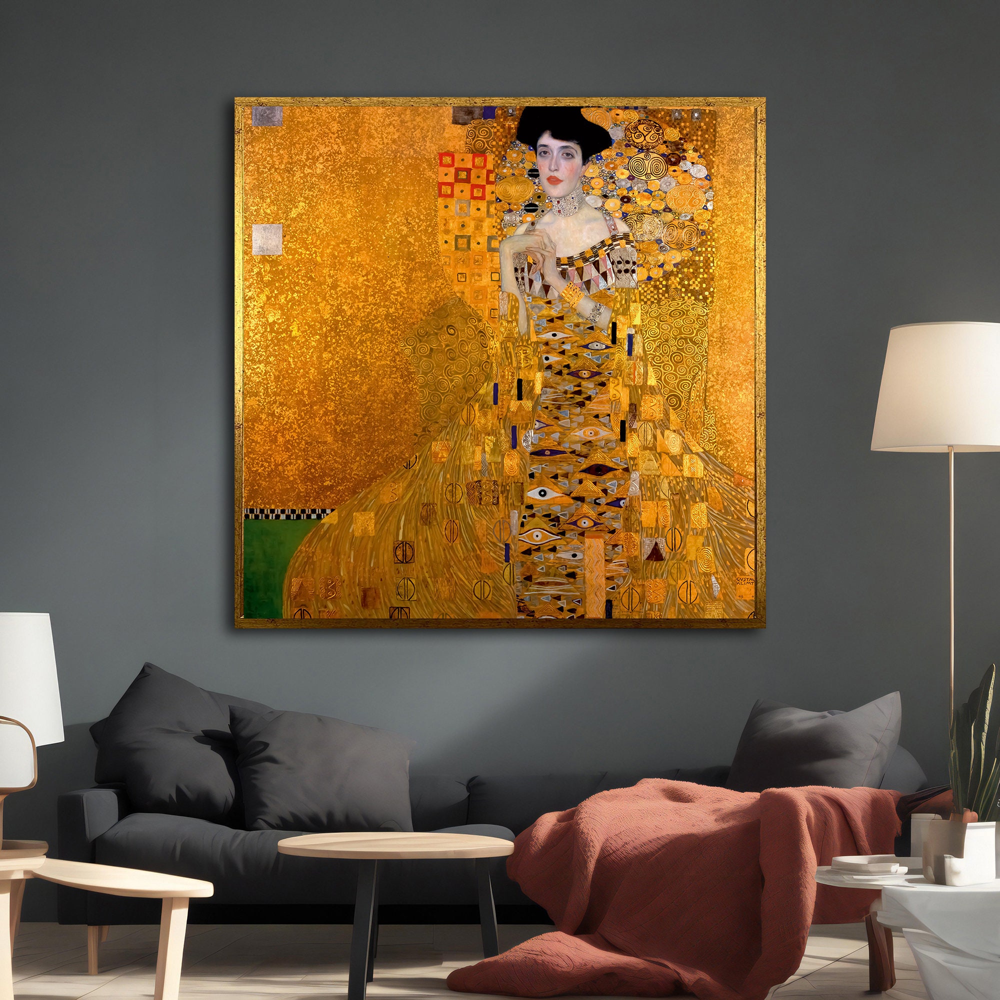 Gustav Klimt the Woman in Gold Poster, Adele Bloch-bauer Poster, Gustav ...