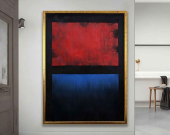 Mark Rothko Reproduction Blue Orange and Red Mark Rothko 1961 Mark