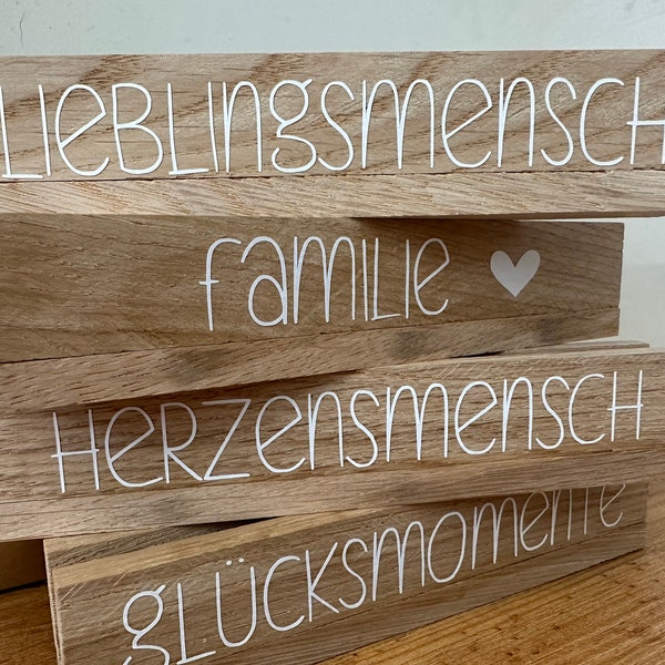 Bilderleiste aus Holz | Fotoleiste | Postkartenhalter | personalisierbar Geschenkidee