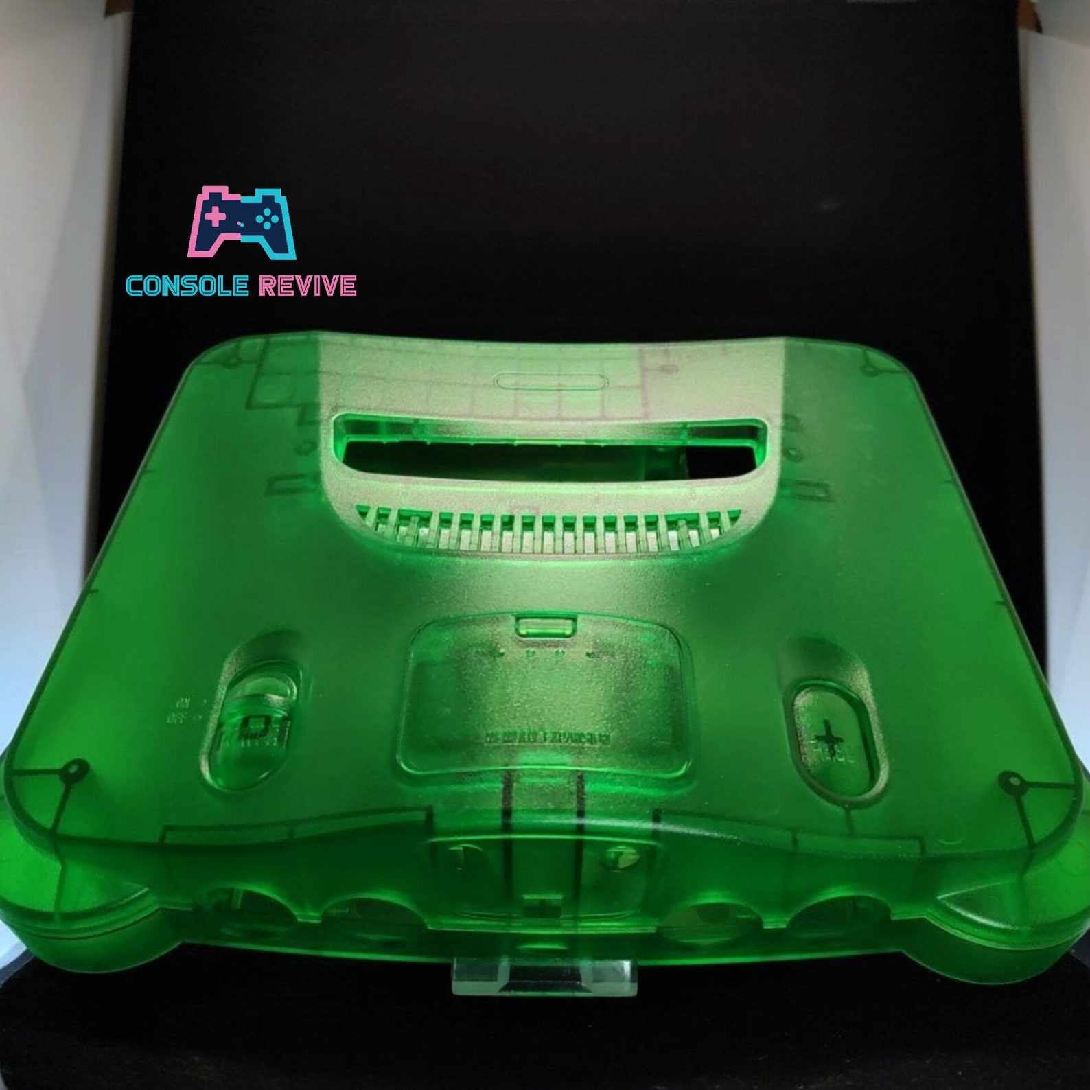 N64 Case Shell Green Transparent Replacement Shell Case for N64 - Enhance Your Console ...