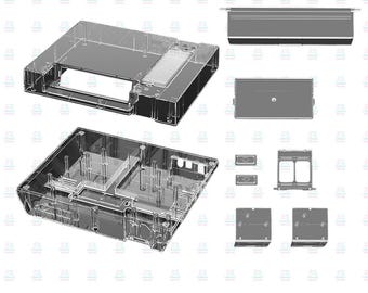 NES Replacement Shells – 3 Colours Available | Custom Console Case for Retro Gamers