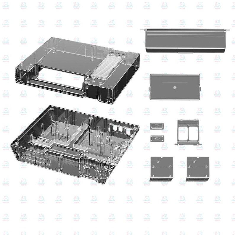 NES Replacement Shells – 3 Colours Available | Custom Console Case for ...