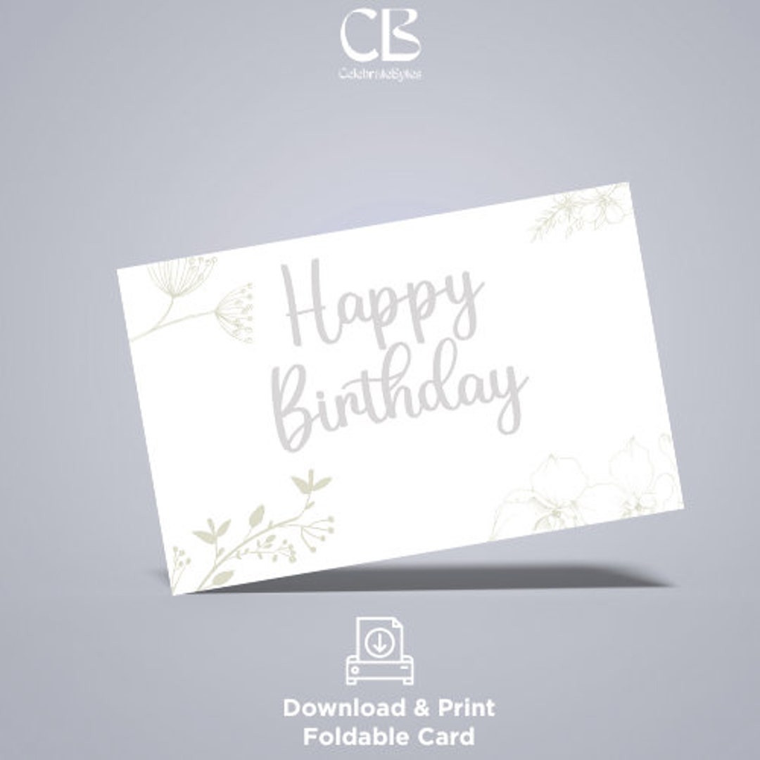 Printable Birthday Wishes Card Printable Birthday Card Light Etsy Printable Birthday Wishes Card Printable Birthday Card Light Etsy