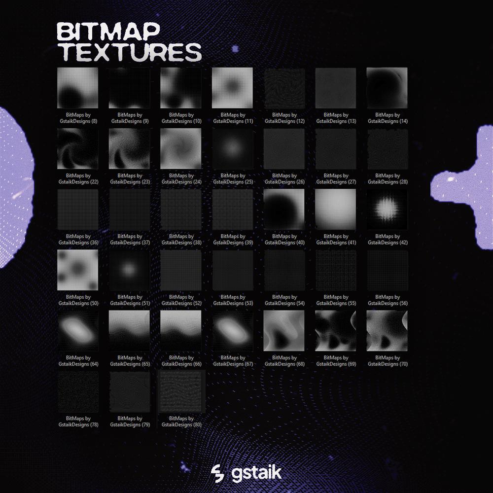 80+ Bitmap Texture Overlays | Distressed Rough Textures | Grunge ...