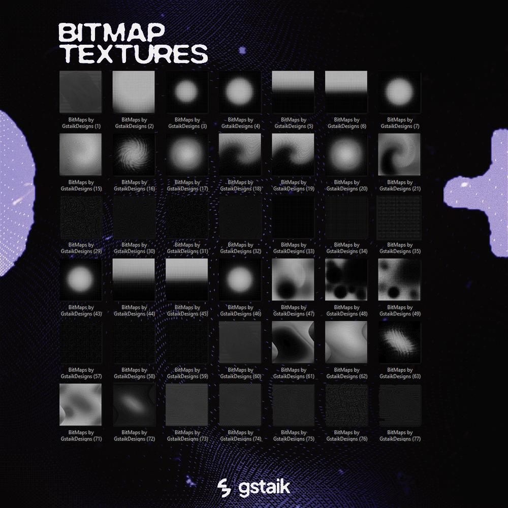 80+ Bitmap Texture Overlays | Distressed Rough Textures | Grunge ...
