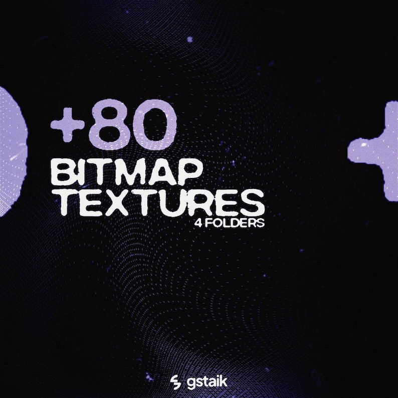 Static Bitmap 80+ Bitmap Texture Overlays | Distressed Rough Textures | Grunge ...