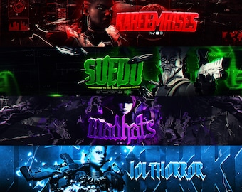 Benutzerdefinierte 3D Apex Legends Banner und Logo Design | Stream Overlay | Zwitschern | Twitch Banner| Discord | Profilbild