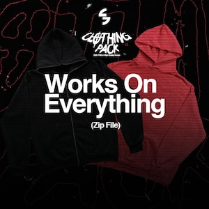Streetwear Design Graphics Pack: 1000+ PNG Assets | Vector Mockups for Clothing Brand and Fashion Design