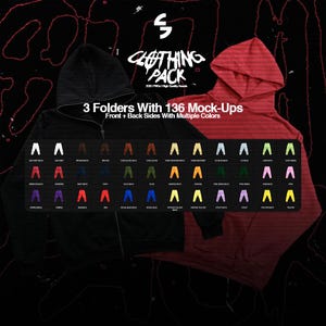 Streetwear Design Graphics Pack: 1000+ PNG Assets | Vector Mockups for Clothing Brand and Fashion Design