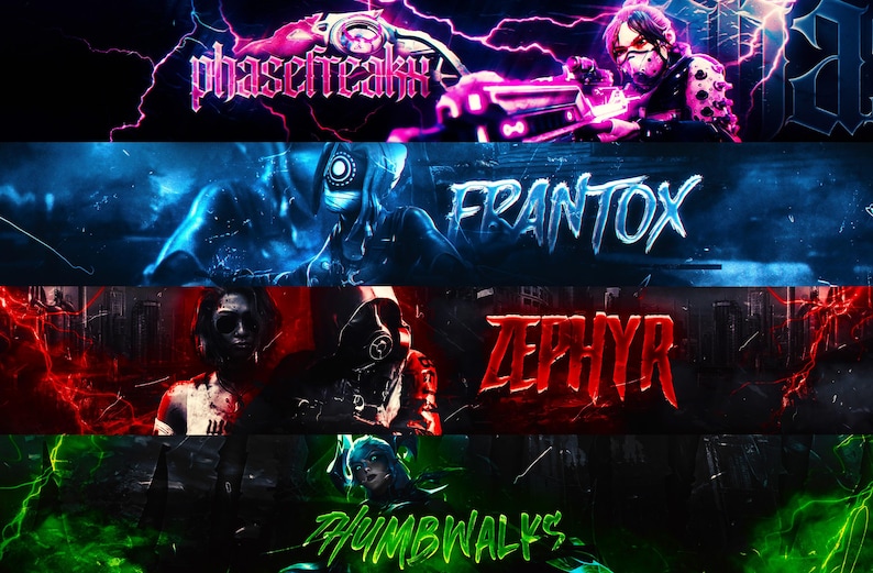 Custom 3D YouTube Banner and Logo | Stream Overlay | Twitter | Twitch Banner| Discord | Profile Picture
