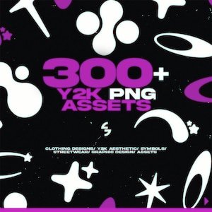 300+ Y2K PNG Icons and Symbols: Design Assets (PNGs and JPEGs)