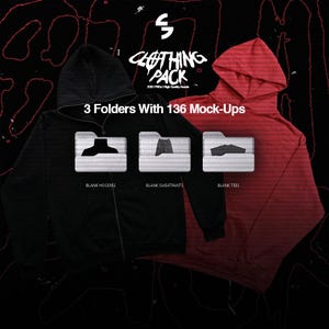 Streetwear Design Graphics Pack: 1000+ PNG Assets | Vector Mockups for Clothing Brand and Fashion Design