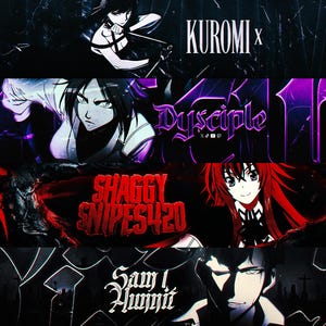 Custom 3D Anime Twitch Banner | YouTube Design | Logo | Profile Picture | Twitter | Discord | Kick Banner