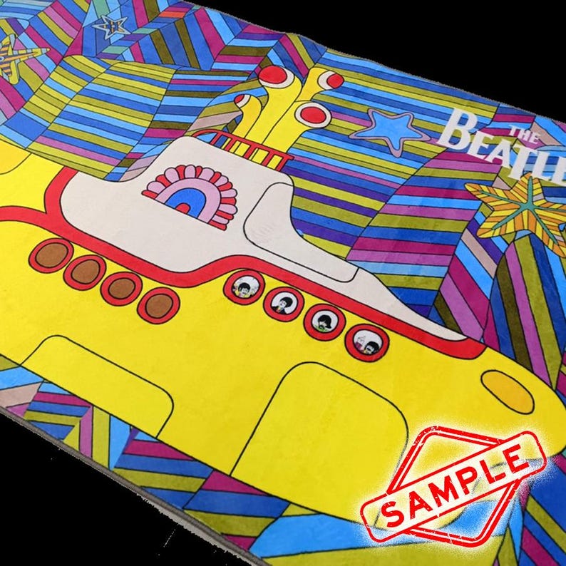 Tappeto moderno, tappeto artistico, tappeto colorato, tappeto con simpatici animali, tappeto pop art, tappeto graffiti, tappeto popolare, decorazione per la casa, tappeto per soggiorno immagine 4