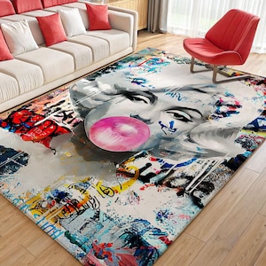 Marilyn Monroe Rug - Etsy