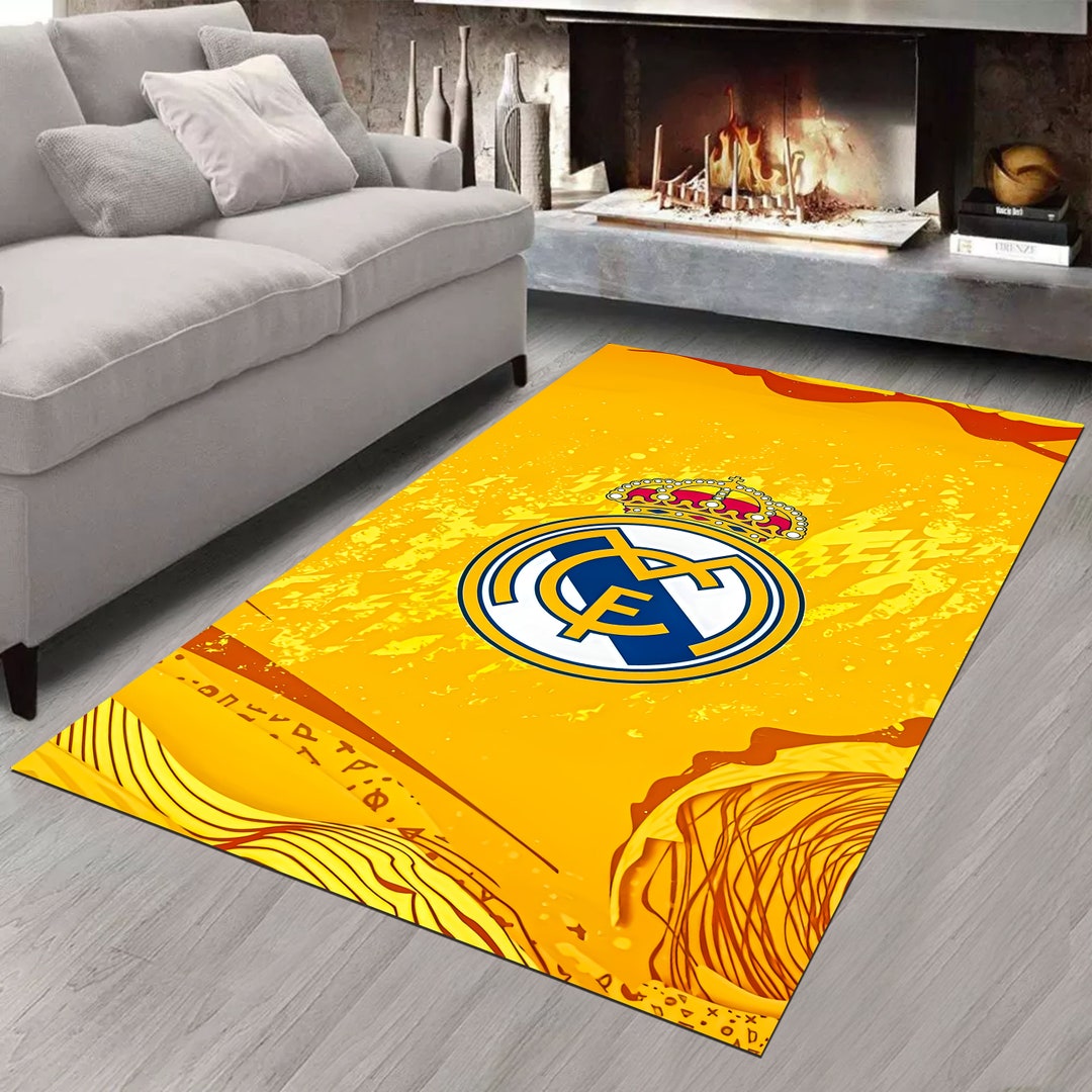 Football Rug Football Club Rug Sports Rug Sports Room Rug Etsy