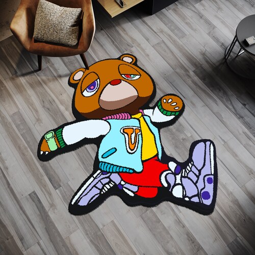 Kanye West, Bear Rug, Graduation Bear Rug,music Inspired Album CD