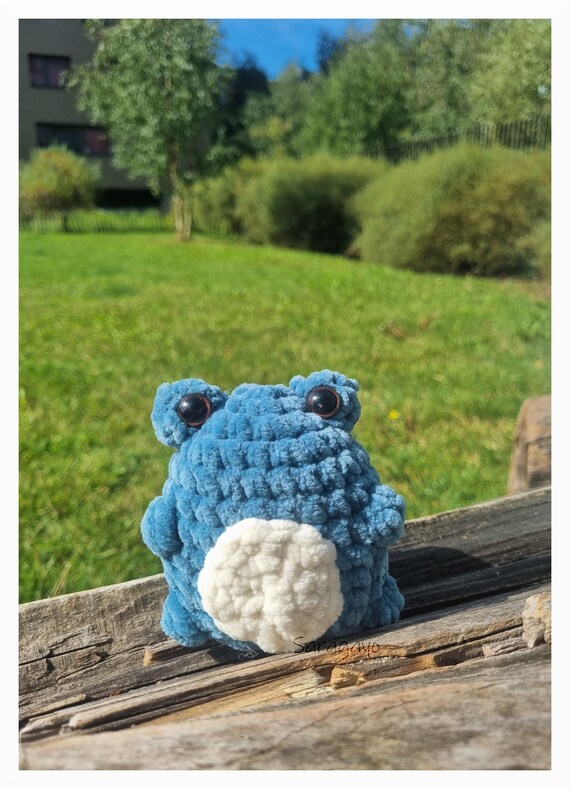 Mini Frog Plush Toy Crochet Small Frog -  Canada