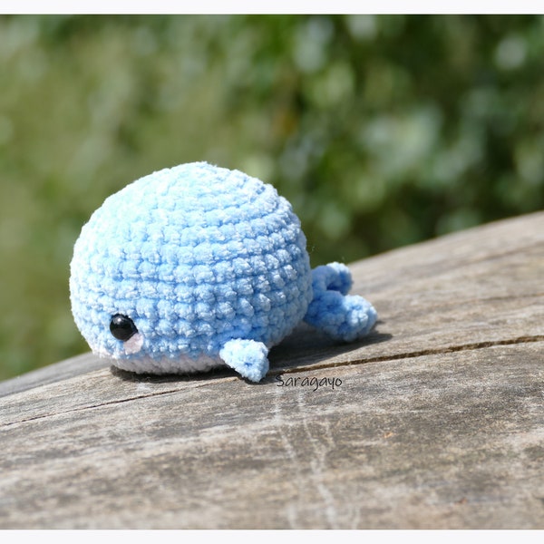 Peluche Petite Baleine - Crochet Small Whale