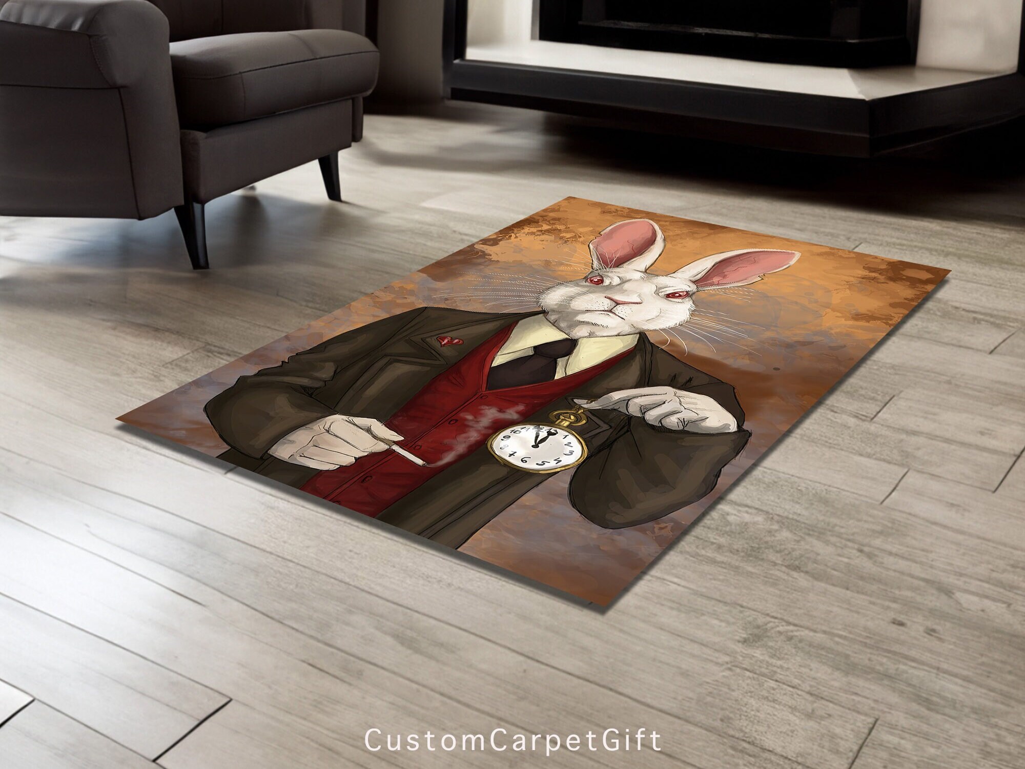 AANVII Animals Area Rug Non-Slip Floor Carpet for Bedroom Home  Decoration : Home & Kitchen