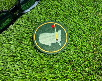 Masters Augusta Golf Patch Embroidery Patches Iron On Embroided Patche Work Embroided Patches For Clothing Jeans Jacket Hats Patch Gift Golf