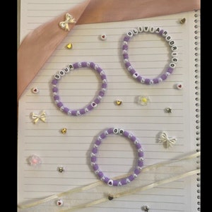Olivia Rodrigo &quot;Sour&quot; Inspired Bracelets