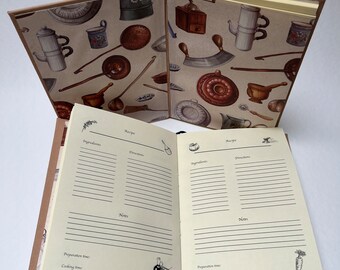 Handmade recipe book