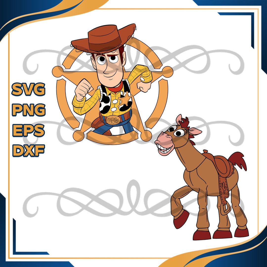 Woody Svg Cut File Woody Clipart Toy Story Woody Svg Toy Etsy