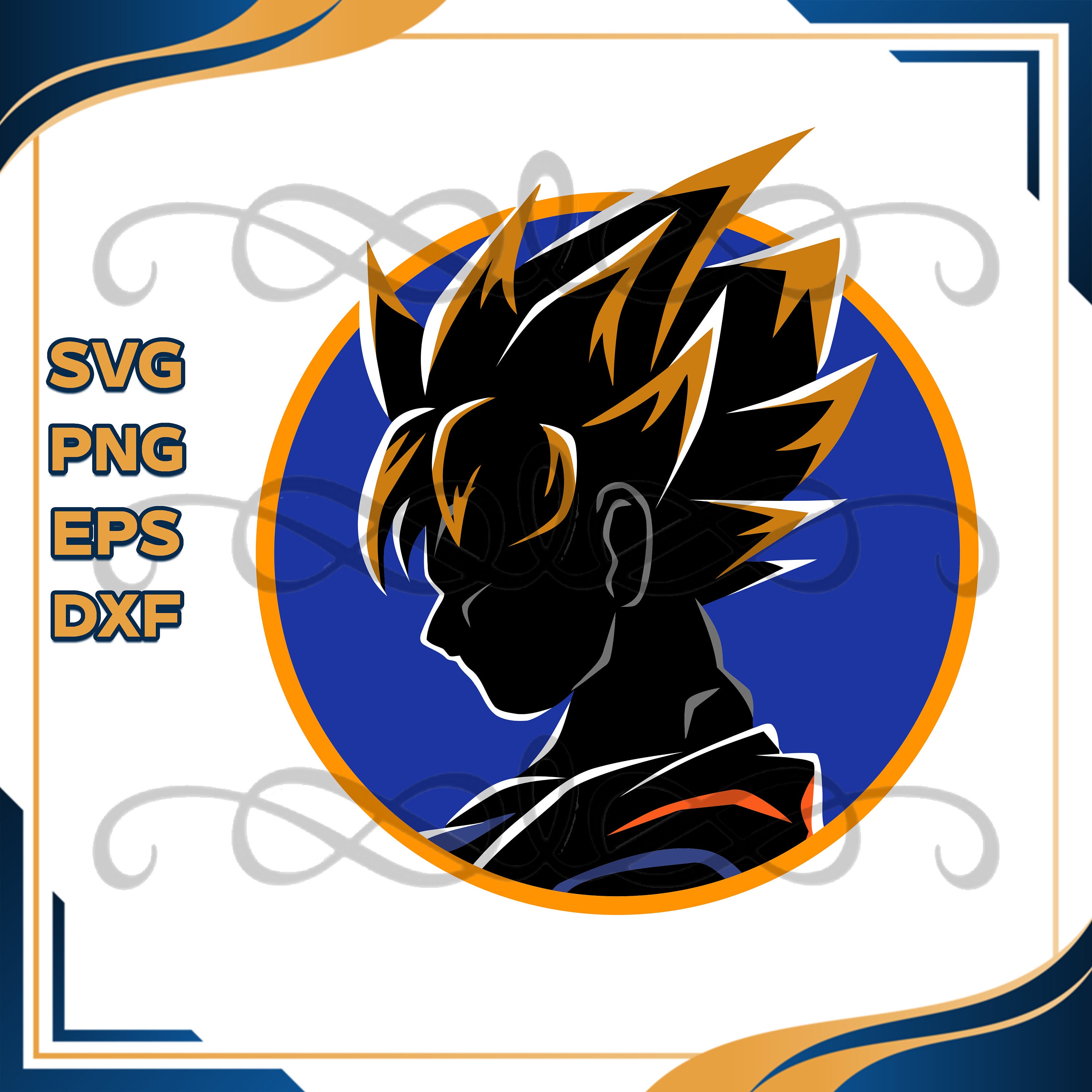 Dragon Ball Super Hero LOGO SVG PNG Clipart Cricut Print Cut Anime Digital  Download Dragon Ball Z Goku Super Saiyan Vector Vegeta Gohan Eps 