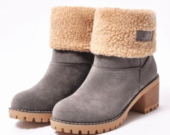 Casual Eco-Friendly Carbon Neutral Reuse Recycle Sustainable School Women's Ugg's Winter Autumn Shoes Boot Best Friend Birthday Gift for her