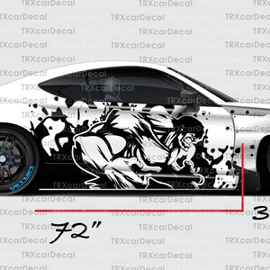 Hulk car decal deals