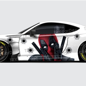 Deadpool Car Wrap 