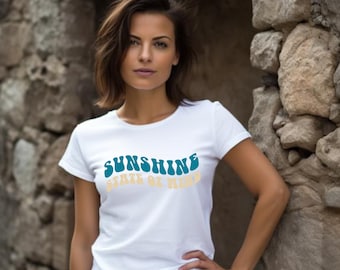 T-shirt pour femmes, t-shirt rétro, t-shirt déclaration, t-shirt old shool, cadeau pour elle, t-shirt femme, cadeau