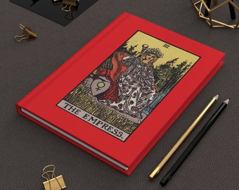 The Empress Tarot Card Journal/Notebook