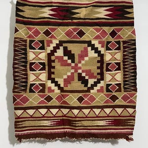 Antique Scandinavian wool Woven Rug in beautiful colour Gift item 55 x 45 Cm kilim rug Same As picture
