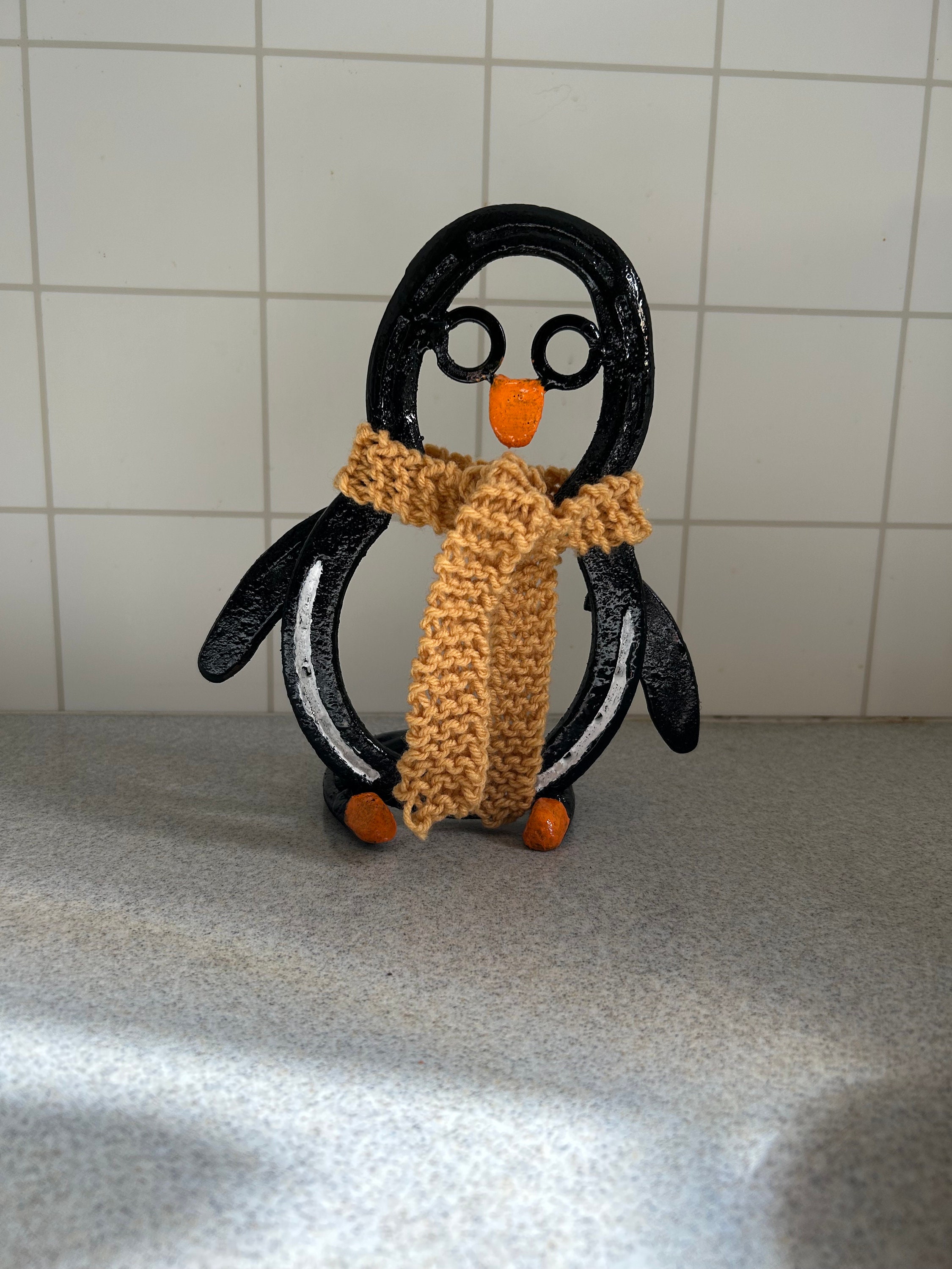 Horseshoe Penguin Chrsitmas Decorations Etsy