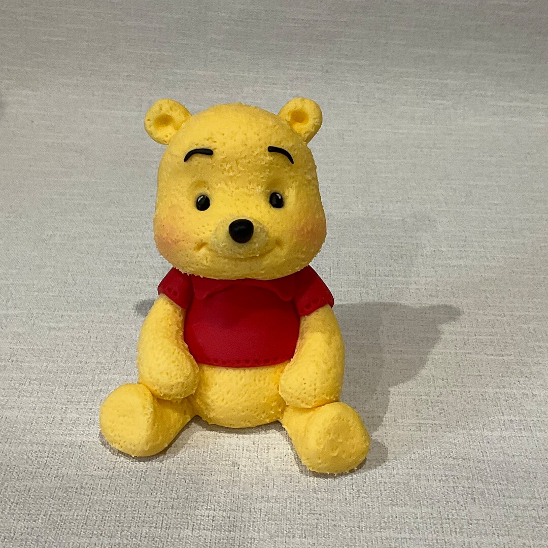 Pooh Bear Handmade Edible Cake Topper Etsy — free download