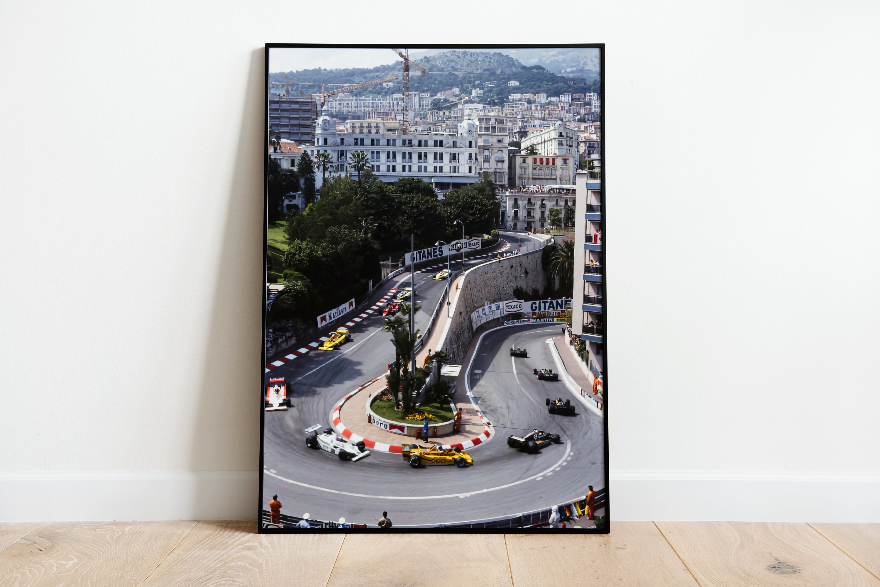 Circuit de Monaco Poster | F1 Track Map Wall Art – George Travel Art