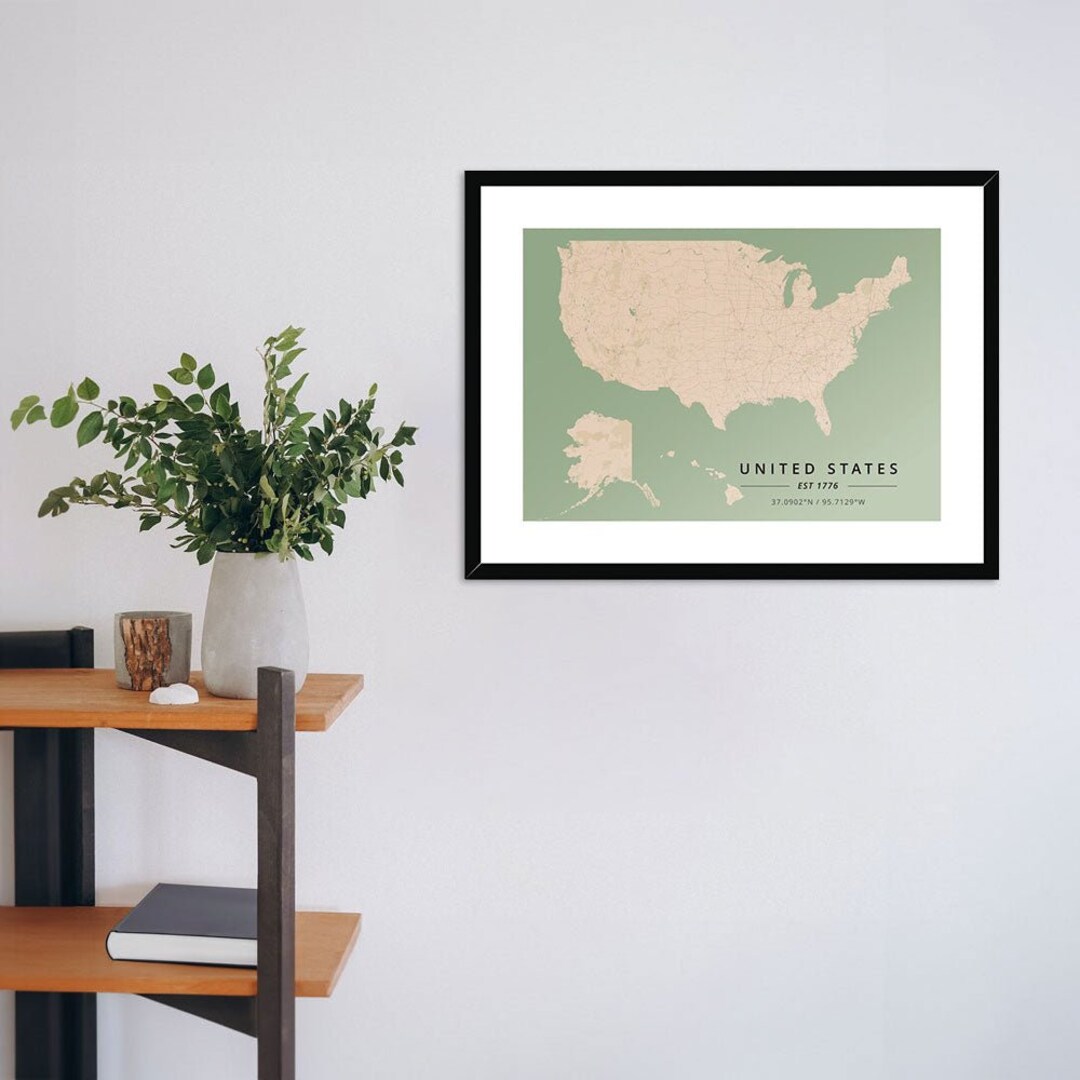 Southeastern United States 1947 Map By National Geographic | Avenza Maps