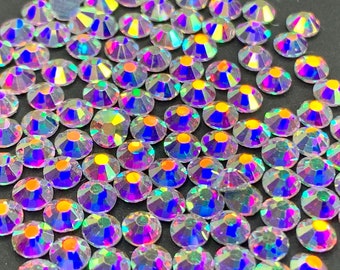 Strass glass rhinestone - Crystal AB