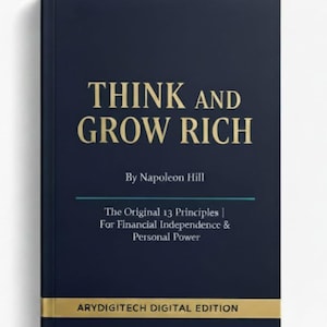 Denke nach und werde reich von Napoleon Hill - Selbsthilfe-Buch