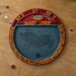 Antique Children&#39;s Spelling Board |  1917 Foxy Toys