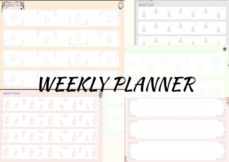 2026 Planner | Monthly & Weekly Cycle (digital Download) - Etsy