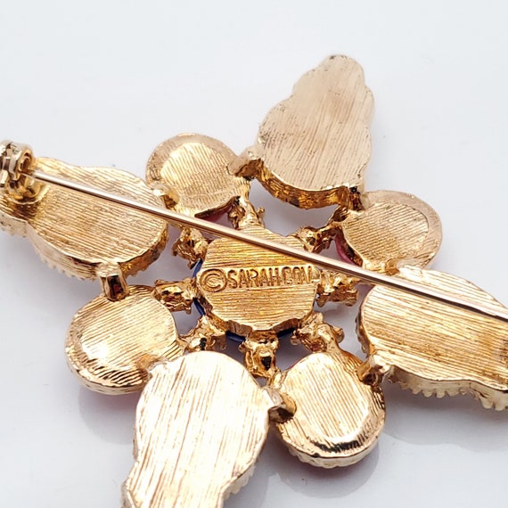 1970s Sarah Coventry Vintage Brooch and Clip-On E… - image 4