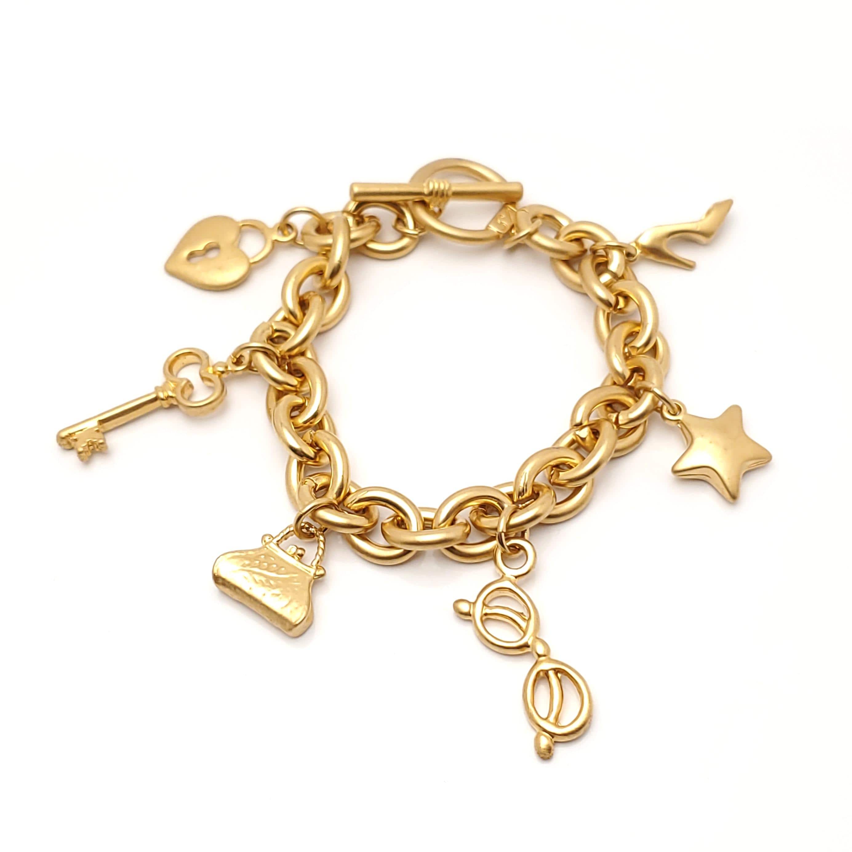 Secret Charm Bracelet Victoria Secret Gold Chain Bracelet