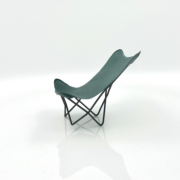Lundby green Butterfly chair/Bat chair *renovation object*