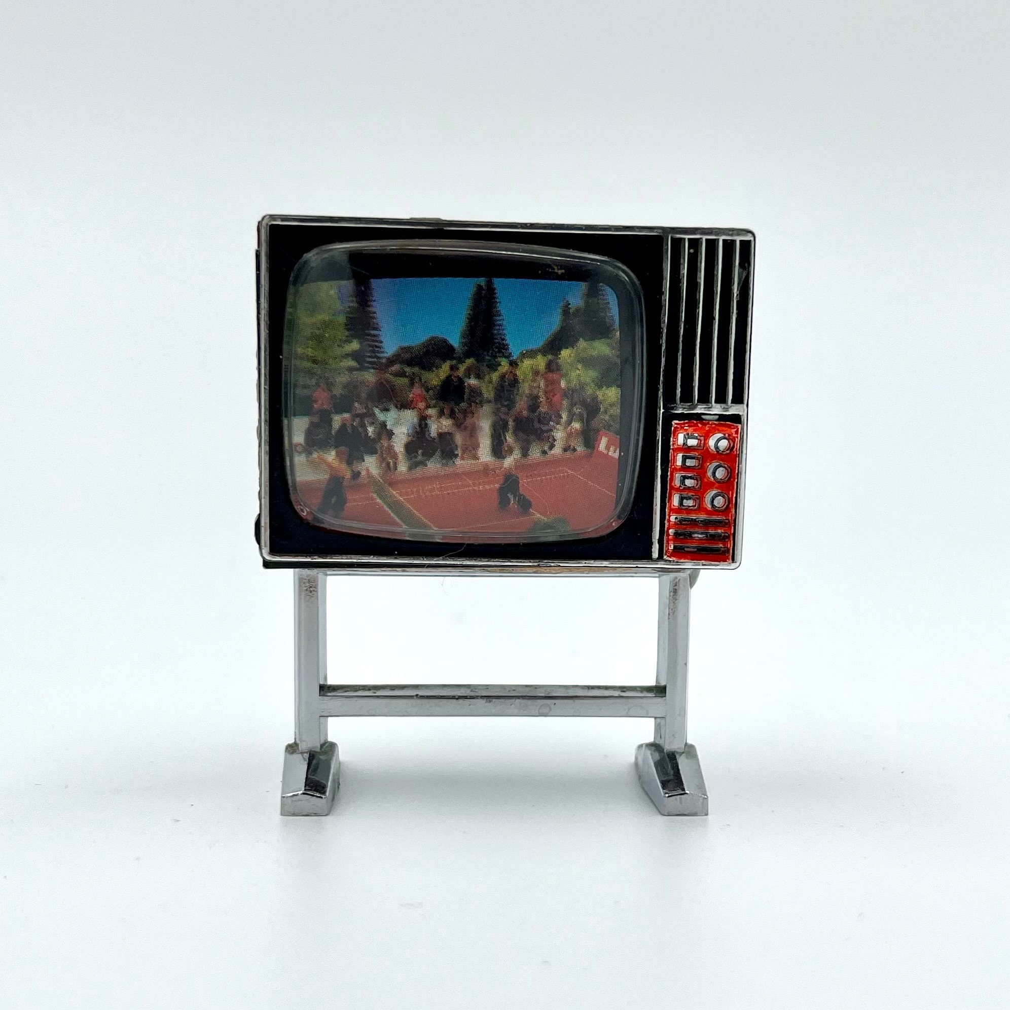 Lundby Original TV With Tennis Game- Dollhouse Item Norway