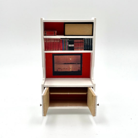 Lundby Original Book Shelf book Case Dollhouse Item Etsy UK