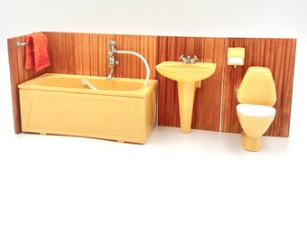 Lundbyオリジナルバスルーム - ドールハウスアイテム - Etsy 日本